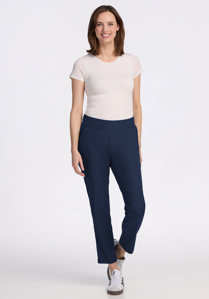 Nicole Travel Pants - Petite Length - Merino Wool Pants For Women