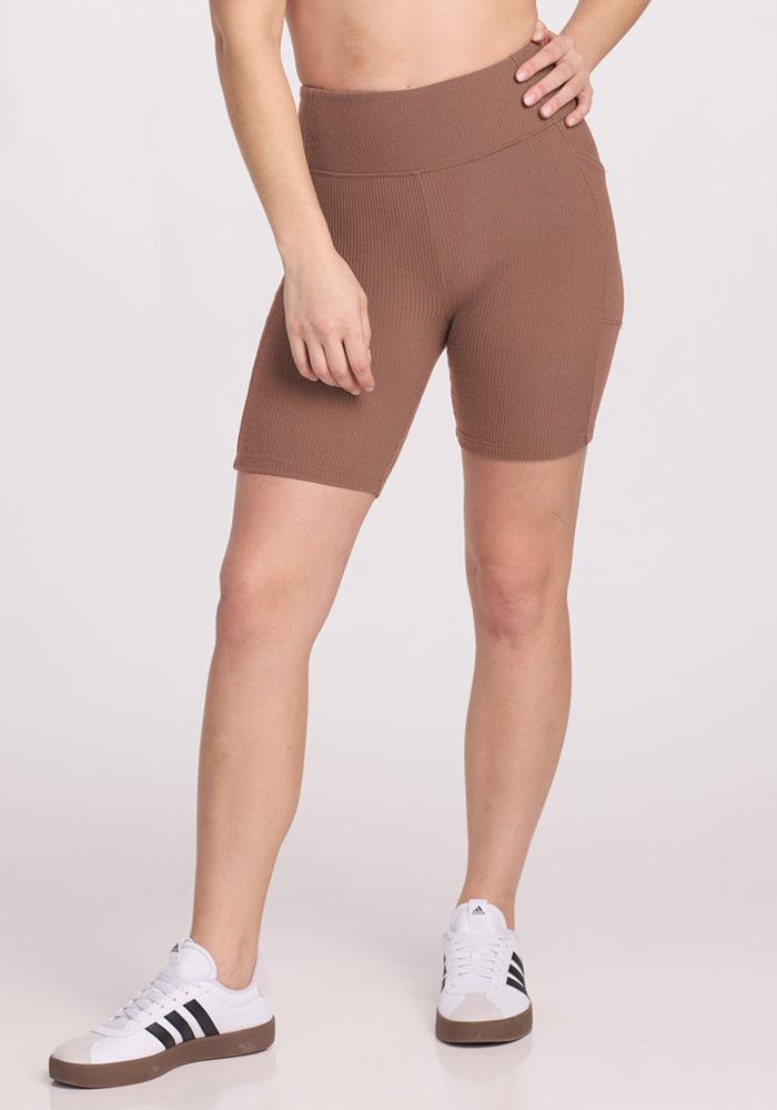 Merino Wool Bike Shorts | Soft, Stretchy & Breathable Ribbed