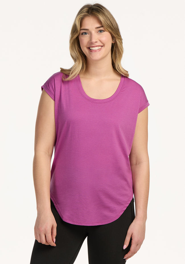 Gabi Tunic Top - Purple Wine