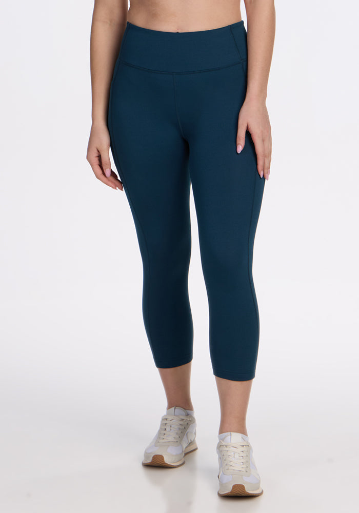Women's Merino Wool Capris - Lightweight Leggings - Free Shipping
