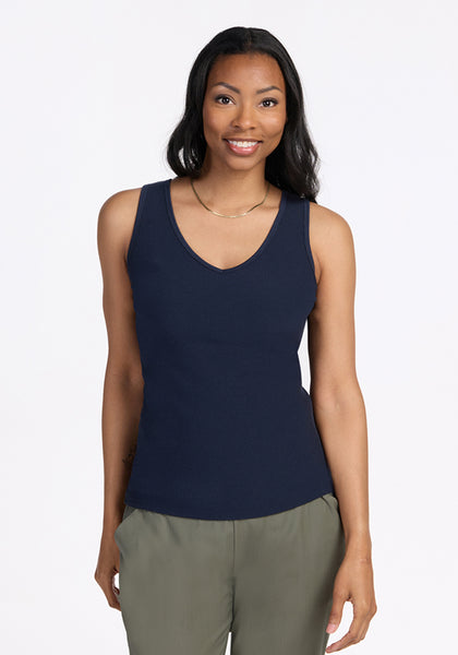 Vivi Ribbed Tank – Woolx