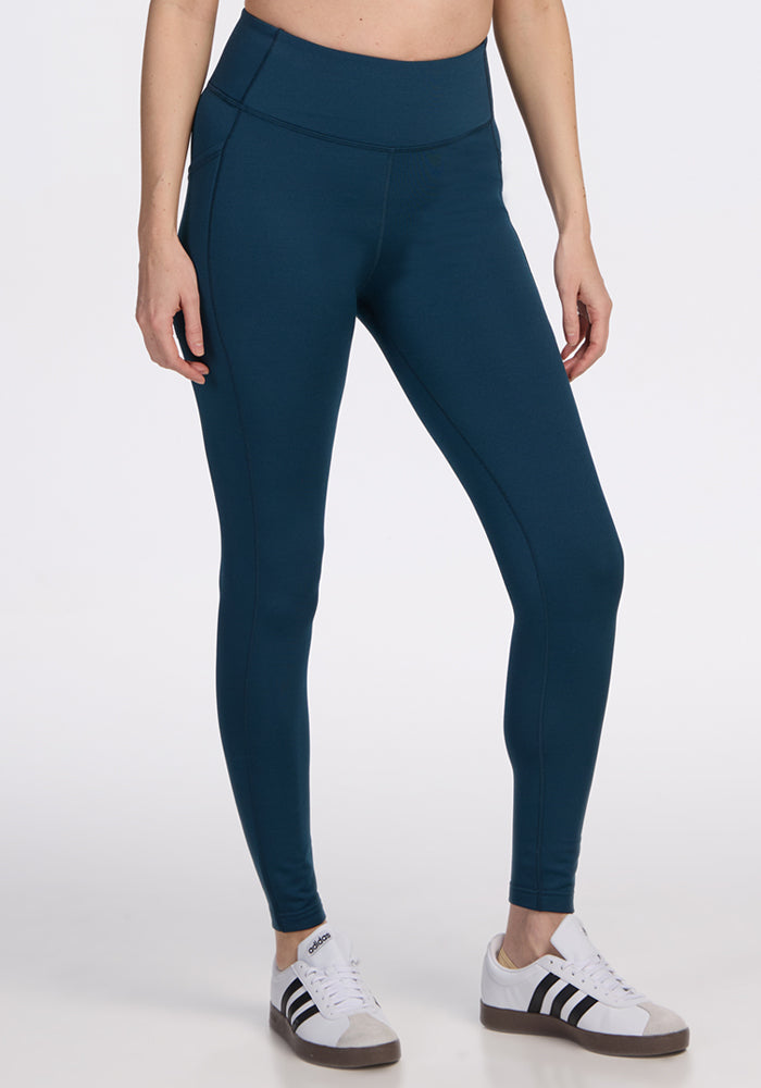 Women's Merino Wool Athletic Leggings With Pockets – Woolx