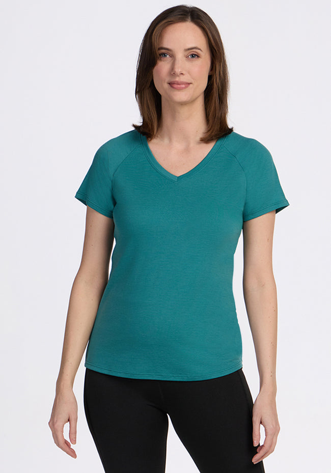 Mia V Neck - Surfside