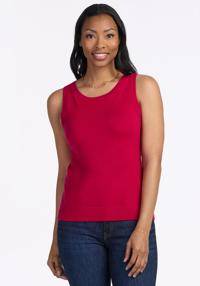 Chessy Tank Top - Poppy Spark
