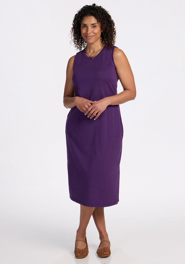 Cassie Dress - Plum Crush