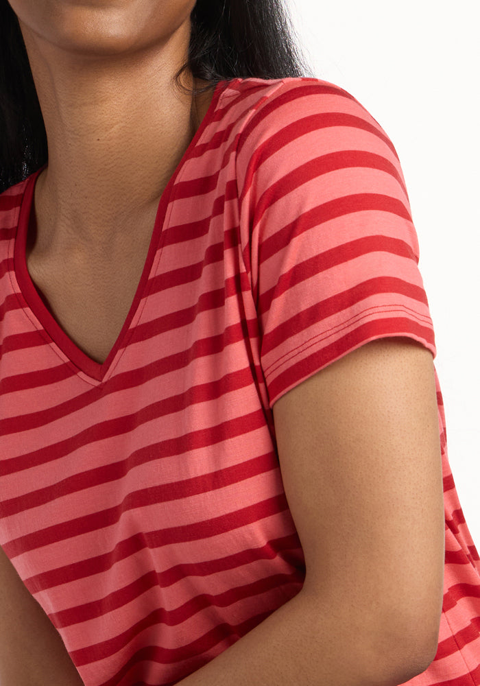 Oversized Merino Wool T-Shirt for Women | Lightweight & Breathable