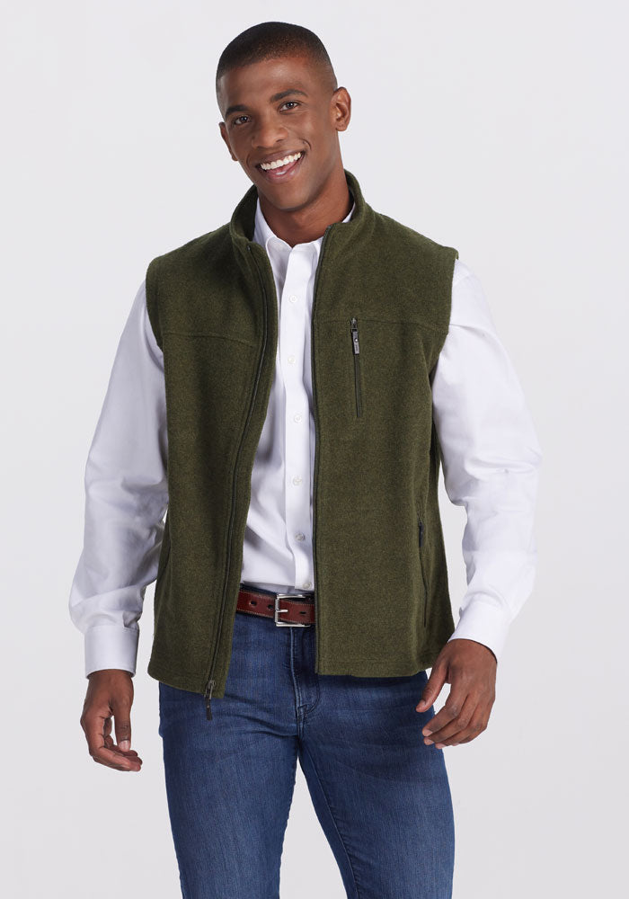 Men's Merino Wool Vest - Heavyweight Outdoors Vest - Free Shipping – Woolx