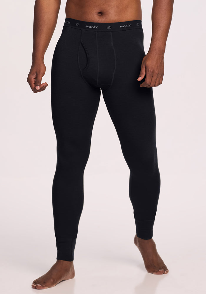Men's Merino Wool Base Layer Bottoms-Merino Underwear - Free