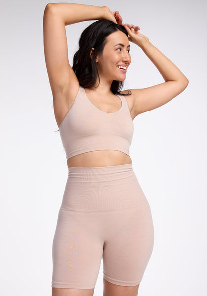 Shapewear Shorts for Women | Smooth & Sculpt with Merino Wool – Woolx