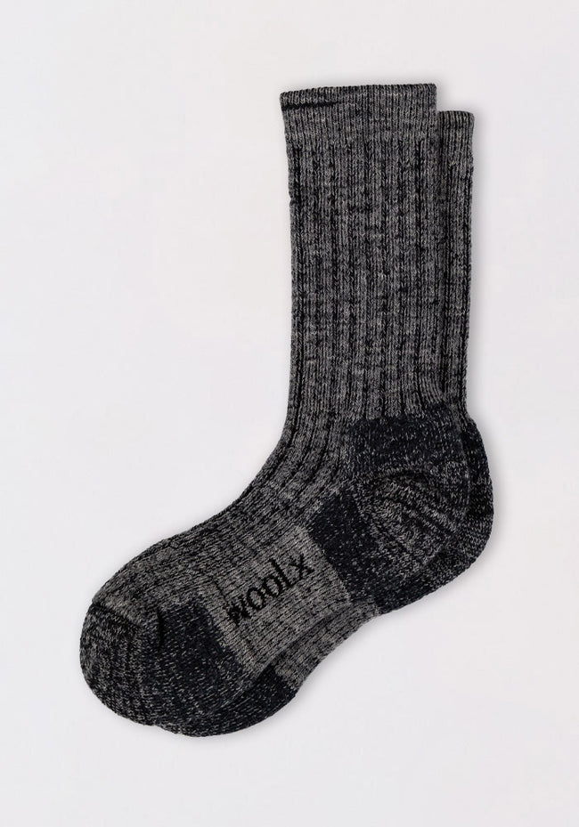 Mens Joey Crew Socks - Stone Grey