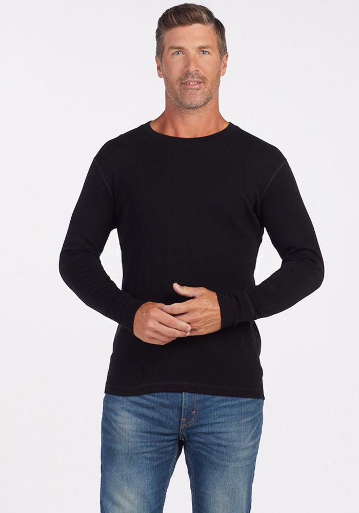 Men's Wool Base Layer Top - Explorer Merino Wool Baselayer – Woolx