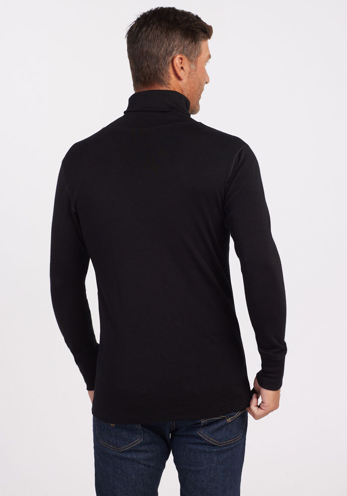 black turtleneck dress shirt mens Men - Dark Beige Regular-Fit Turtleneck Sweater - Size: XS