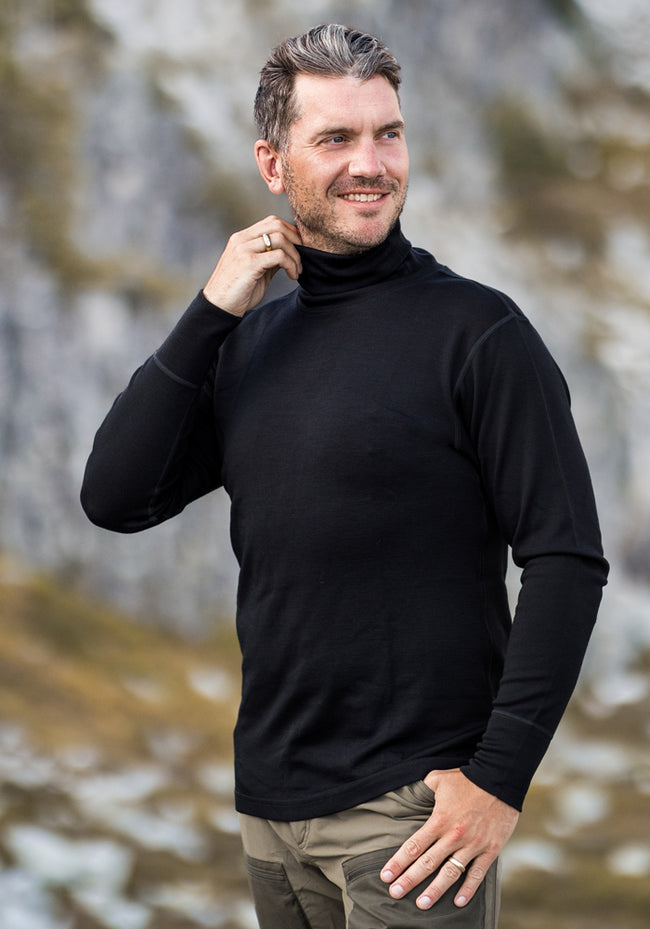 Prescott Turtleneck - Black
