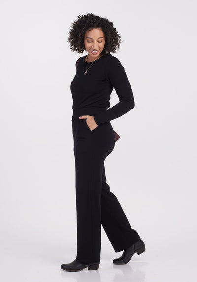 Model wearing Rilynn jumpsuit - Black