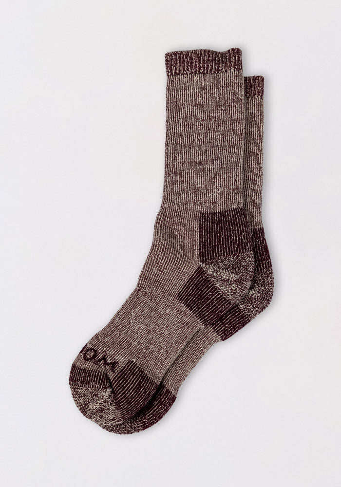 Heavyweight Crew Merino Wool Socks |Warmest Wool Socks for Women