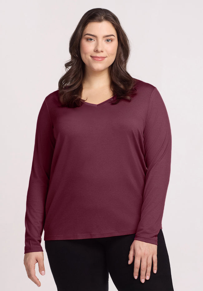 Millie Long Sleeve - Grape Harvest