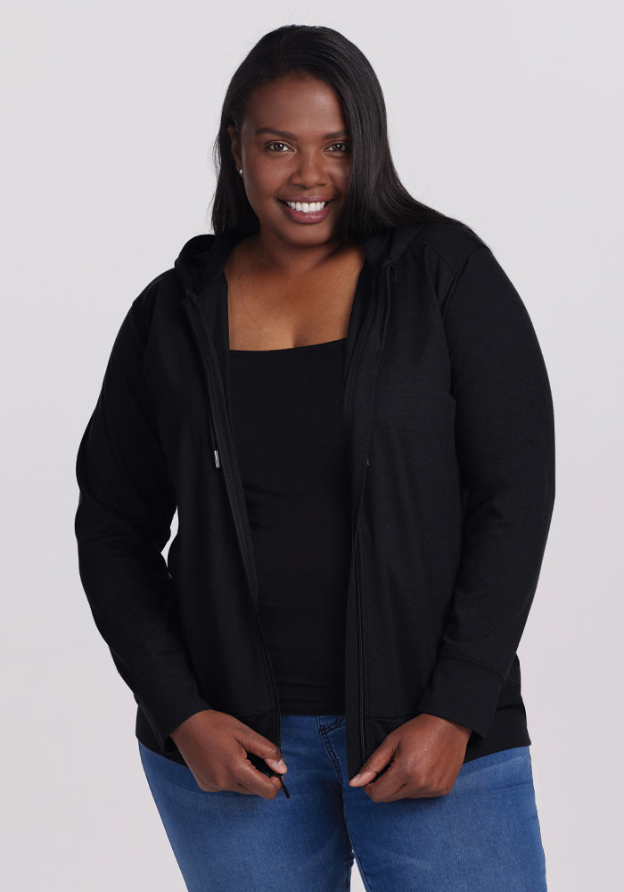 Merino Wool Lightweight Hooded Sweatshirt | Wool Travel Hoodie – Woolx