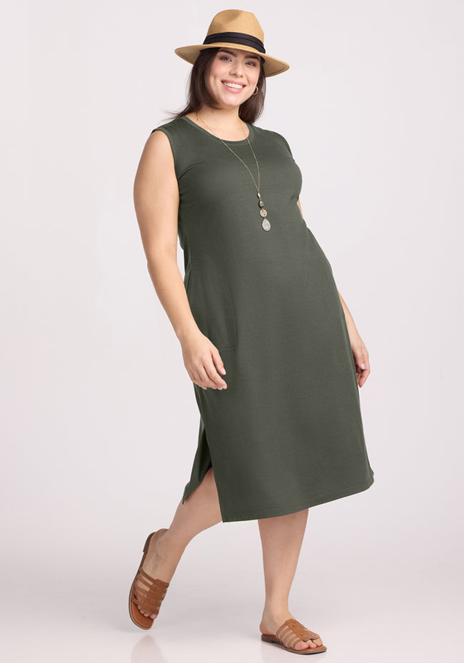 Cassie Dress - Green Meadow