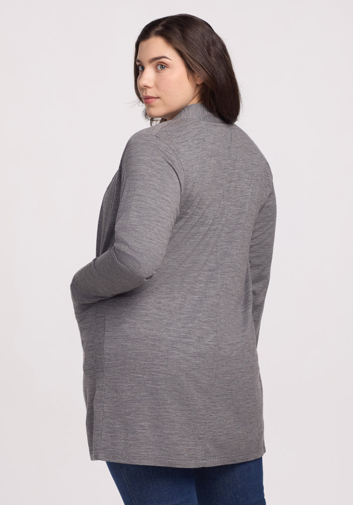 Merino Cardigan Women's | Paisley Lightweight Merino Wool Cardigan