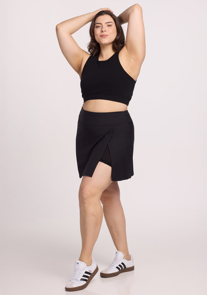Womens Wool Skort - Lightweight Merino Wool Skirt With Pockets – Woolx