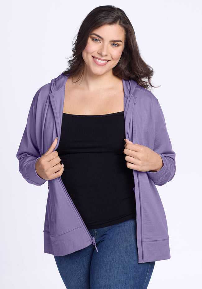 Ryann Hoodie - Montana Grape