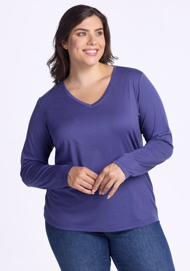 Millie Long Sleeve - Ink Blue