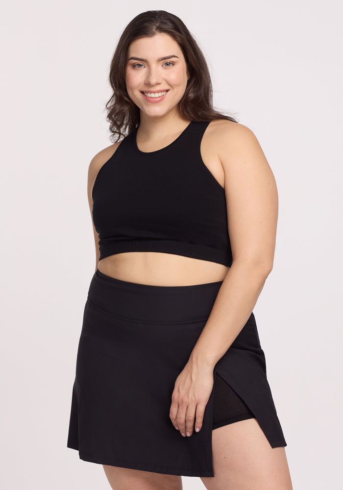 Womens Wool Skort - Lightweight Merino Wool Skirt With Pockets – Woolx