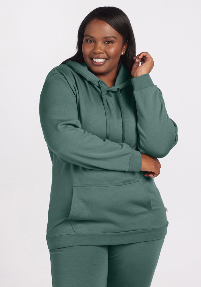 Women's merino wool hoodie discount