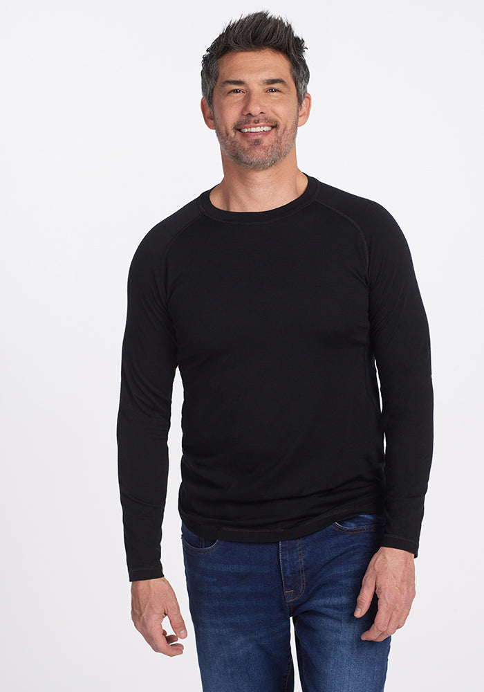 Men's Merino Wool Tee - Lightweight Merino Wool Shirt - Free Shipping ...