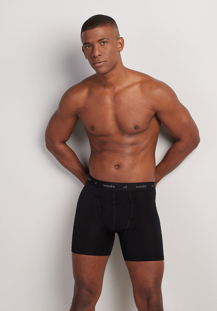 Woolx Rylan Men's Merino Wool Boxer Briefs - Durable - Lightweight – Woolx