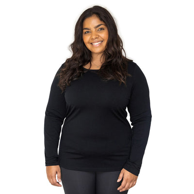 Women's Remi Long Sleeve T-Shirt - Black