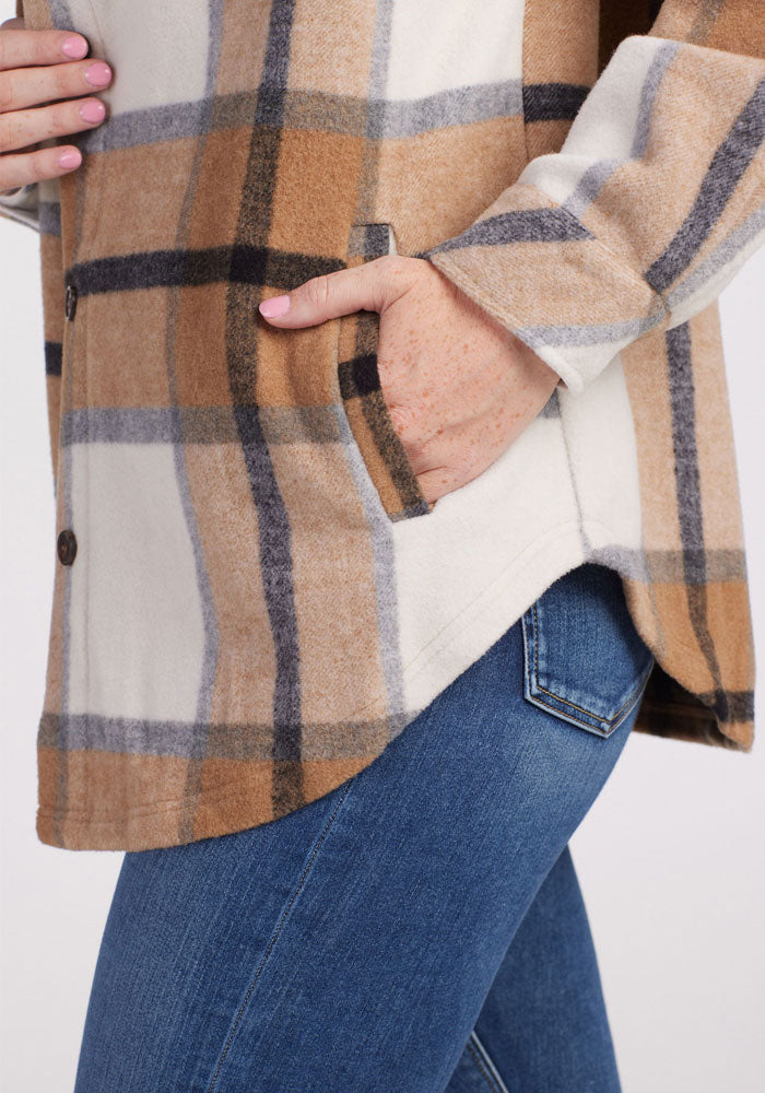 Womens Shacket - Sawyer ShirtJac - Warm Merino Wool Jackets – Woolx