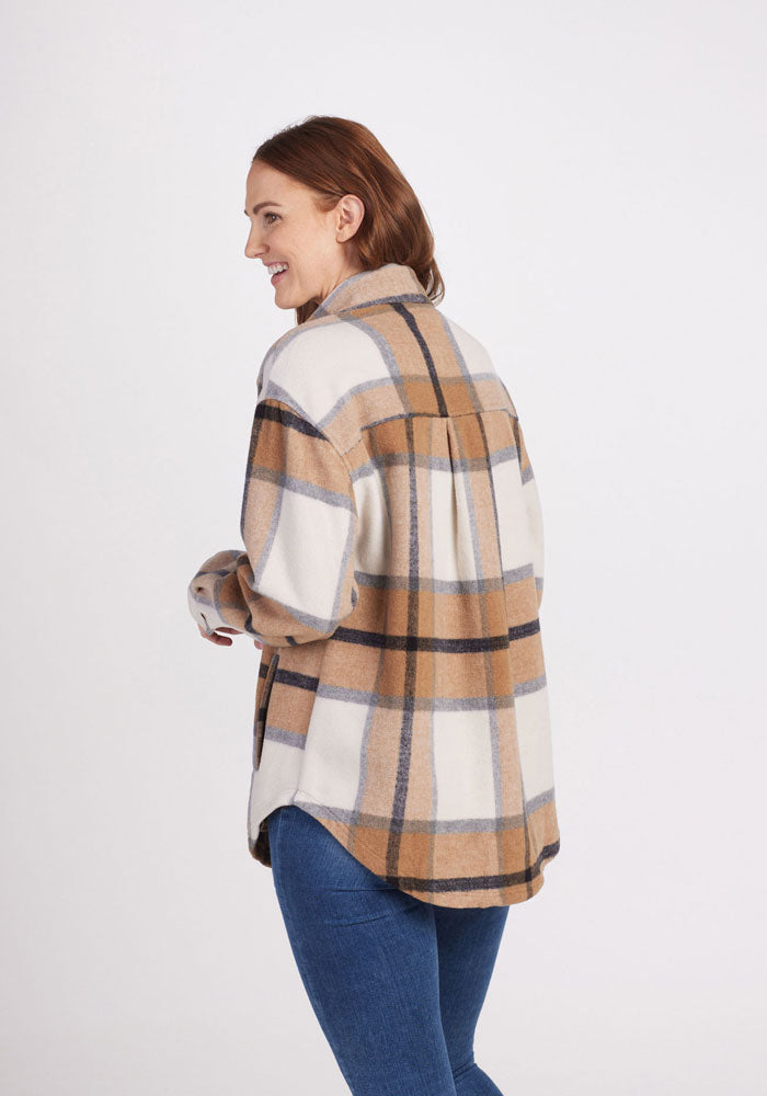 Womens Shacket - Sawyer ShirtJac - Warm Merino Wool Jackets – Woolx