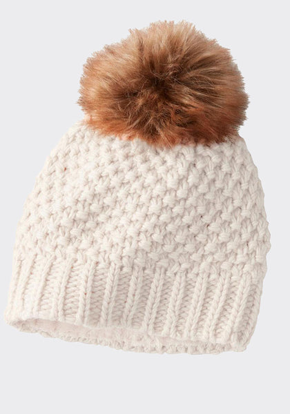 Stutterheim Cream Ivory Merino Wool Big L Beanie Off-white Knit Hat Winter Stutterheim Clothing, Shoes & Accessories for Women on Sale  main image 3